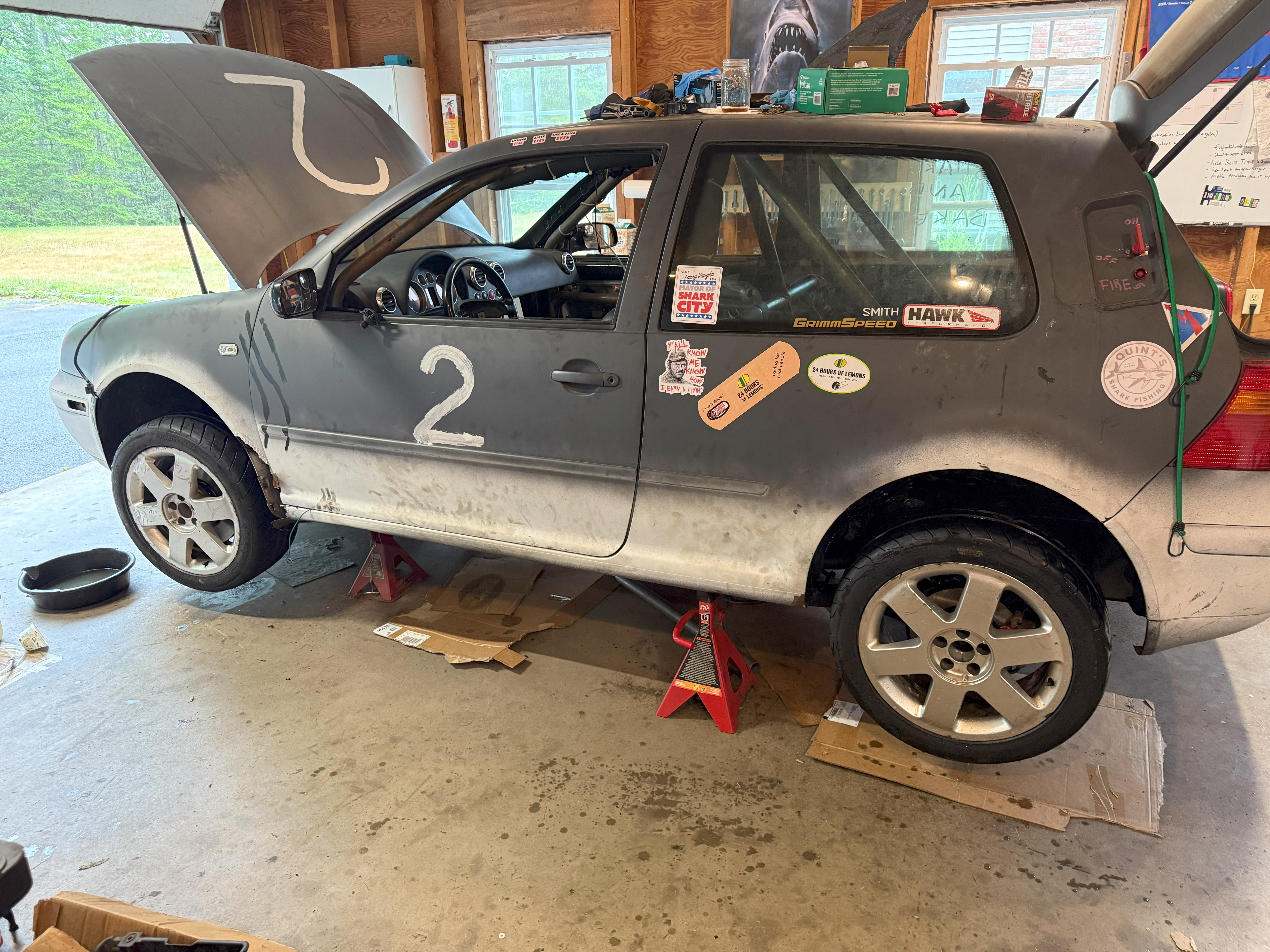 It works on jack stands